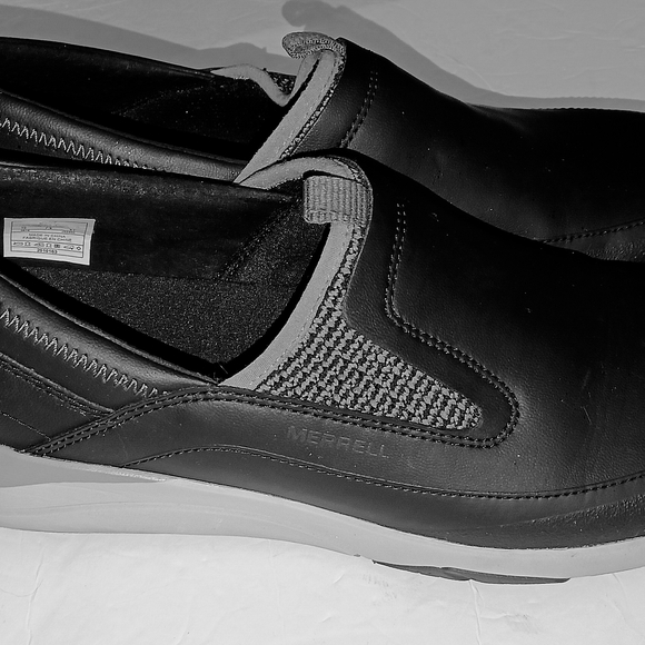 Merrell Black and Gray Slip-On Flats - Picture 3 of 6
